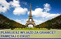 Planujesz wyjazd-pamiętaj o EKUZ