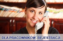 Dla pracowników rejestracji